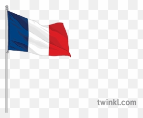 Fluttering French Flag General - png