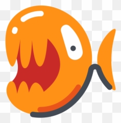 Adanger Emoji Fish Freak Piranha Icon - Free download Piranha Icon png