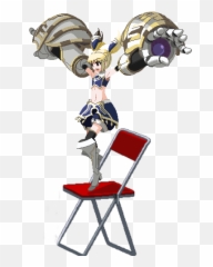 Putting Everyone Kanjiu0027s Chair 45 Mika Blazbluextagbattle - Fictional Character png