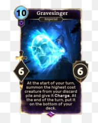 Gravesinger Legends Elder Scrolls Fandom - Supernatural Creature png