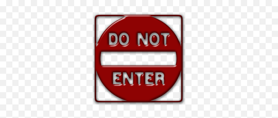 Do Not Enter Icon Png - Emblem,Do Not Enter Png