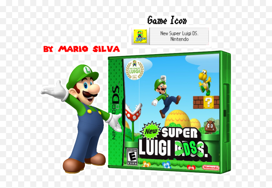 The Nsmb Hacking Domain New Super Luigi For Ds - New Super Mario Bros Ds Png,Flandre Scarlet Icon