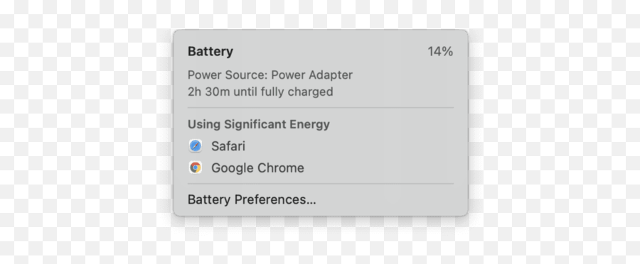 Macbook Battery Draining Too Fast 5 Fixes For Mac - Dot Png,Battery Icon On Laptop Not Showing
