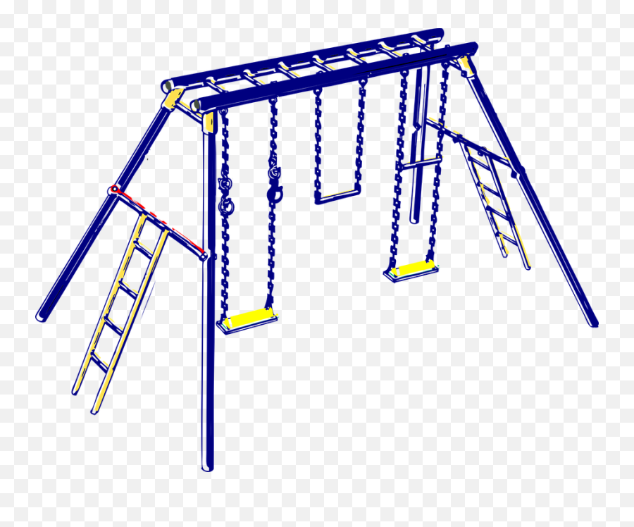 Blue Playground Clip Art - Playground Clip Art Png,Playground Png