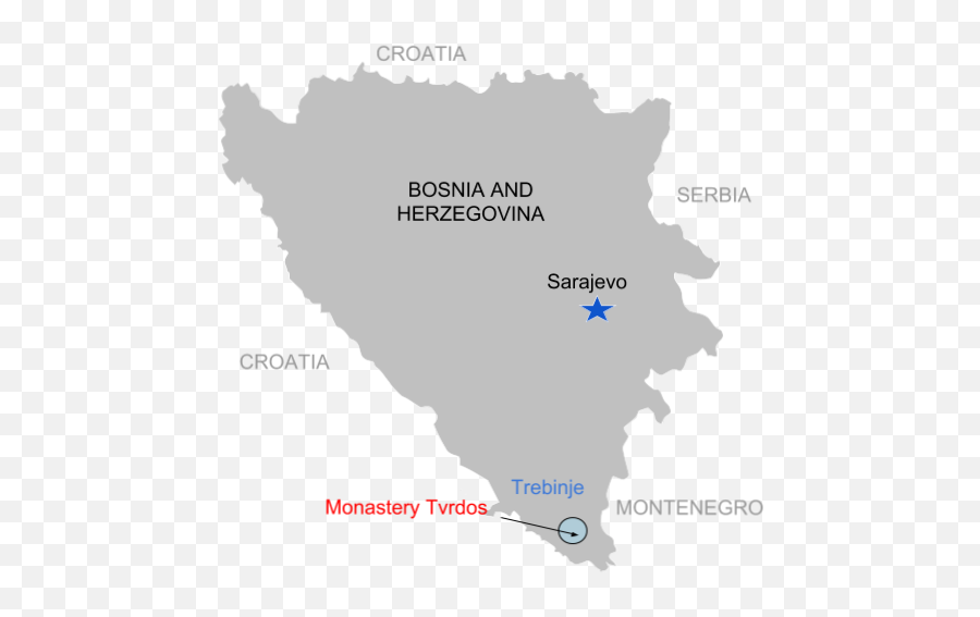 Monastery Tvrdoš Winery Trebinje Bosnia Herzegovina - Bosnia Division Map Png,Dormition Icon