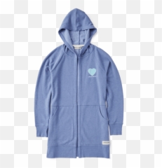 Sale Womenu0027s Lig Heart Icon Simply True French Terry Beyond - Hooded png
