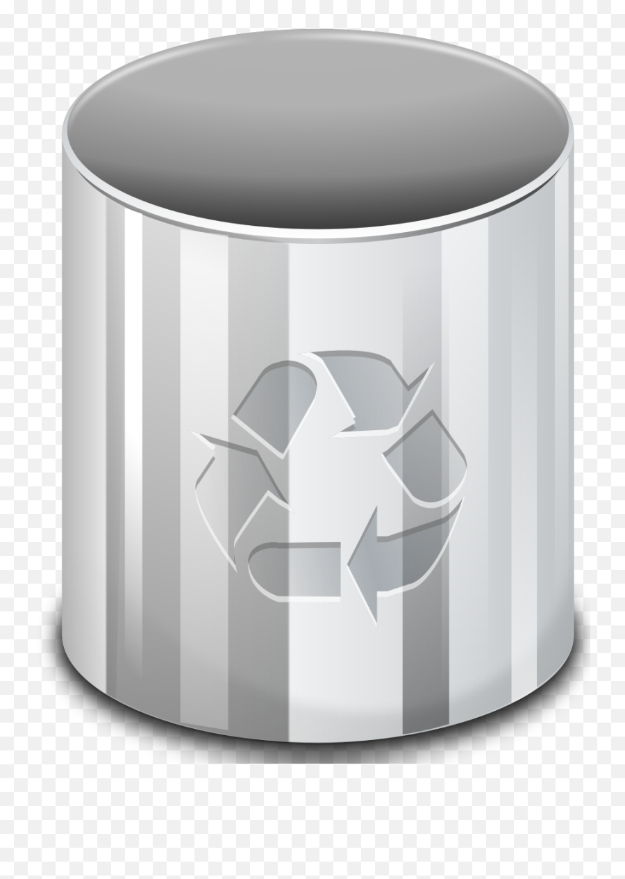 Fileuser - Trashoxygensvg Wikimedia Commons Linux Trash Icon Png,Black Recycle Bin Icon