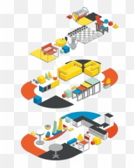 Bauhaus Movement - 100 Poster png