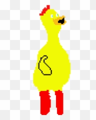 Rubber Chicken Pixel Art Maker - Body Habbo Pixel Art Png,Rubber Chicken Png