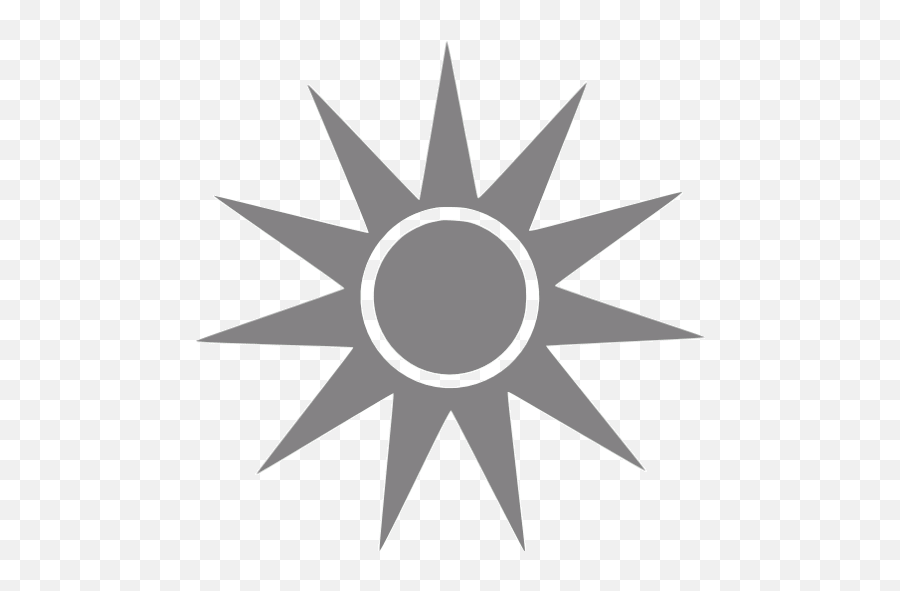 Gray Sun 8 Icon - Free Gray Sun Icons Png,Super Smash Bros Icon Download