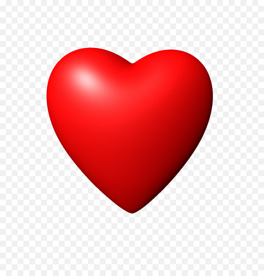 3d Red Heart Png Image - Heart Emoji Gif Transparent,Heart Image Png