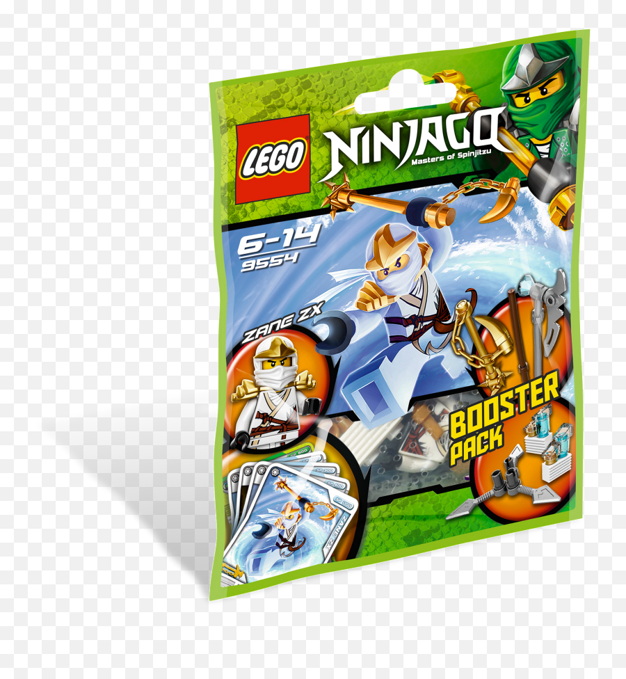 9554 Zane Zx - Lego Ninjago Zane Zx Clipart Full Size Lego Ninjago Mezmo Booster Pack Png,Ninjago Png