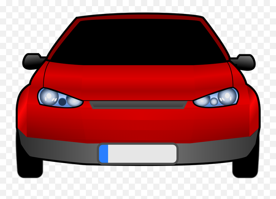 Car Automobile Headlamp - Car Clipart Front View Png,Headlight Png