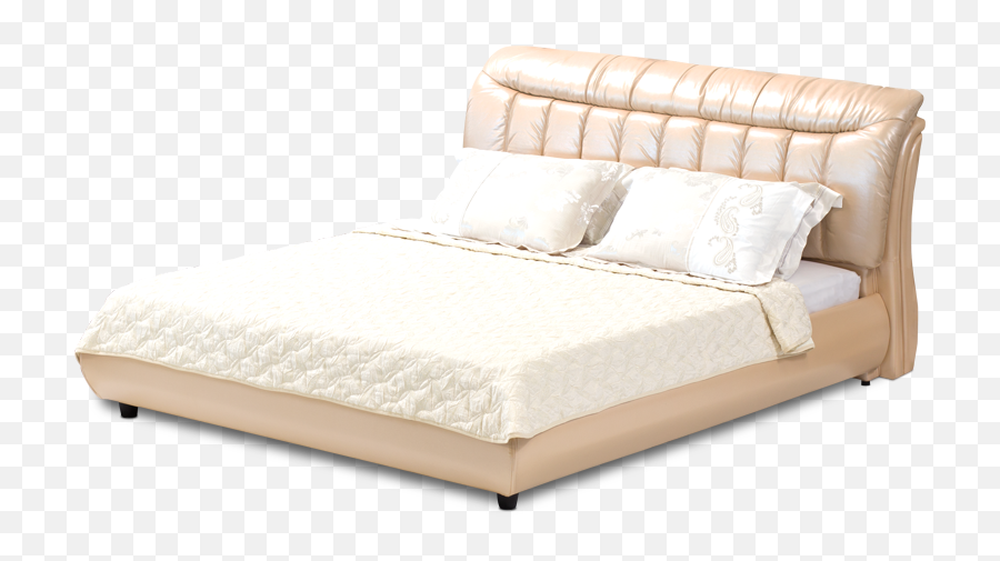 Download Free Png Leather Bed - Bed Frame,Bedroom Png