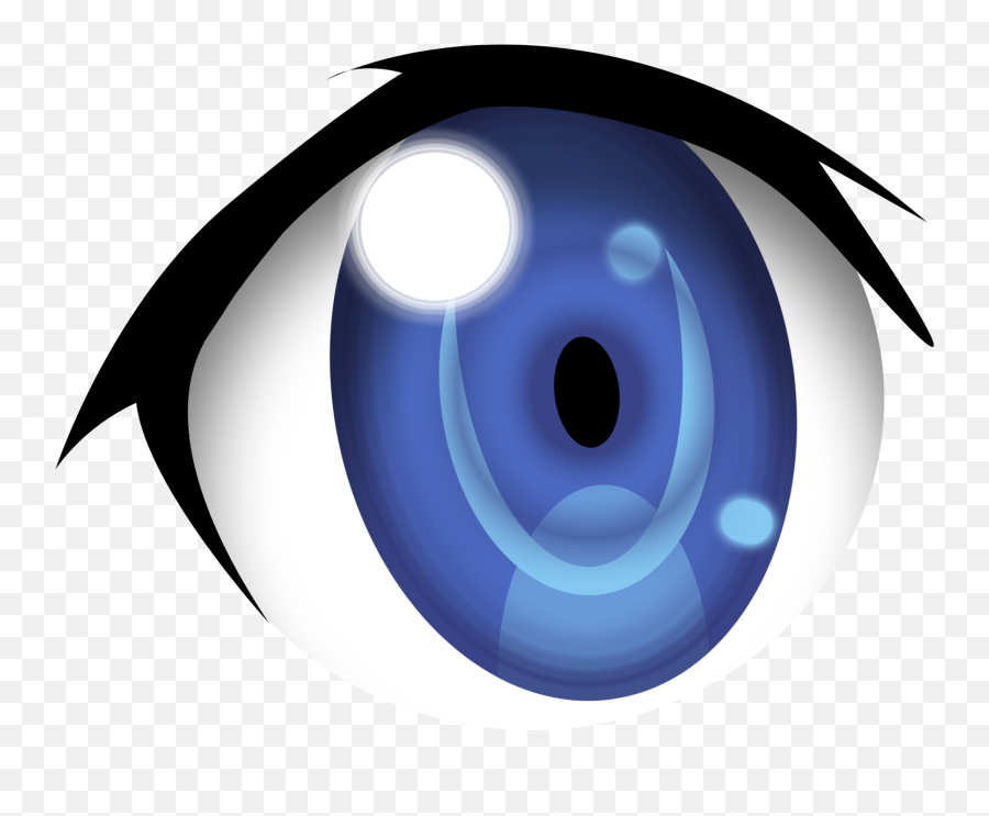 Download Blue Eyes Clipart Anime Eye - Anime Eyes Transparent Background Png,Anime Eyes Png