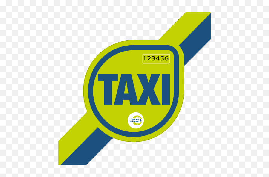 Taxi Door Stickers - Taxi Logo Png Ireland,Taxi Logo