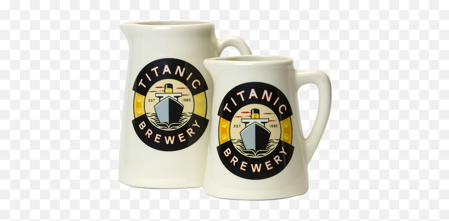 2 Pint Jug - Coffee Cup Png,Titanic Logo