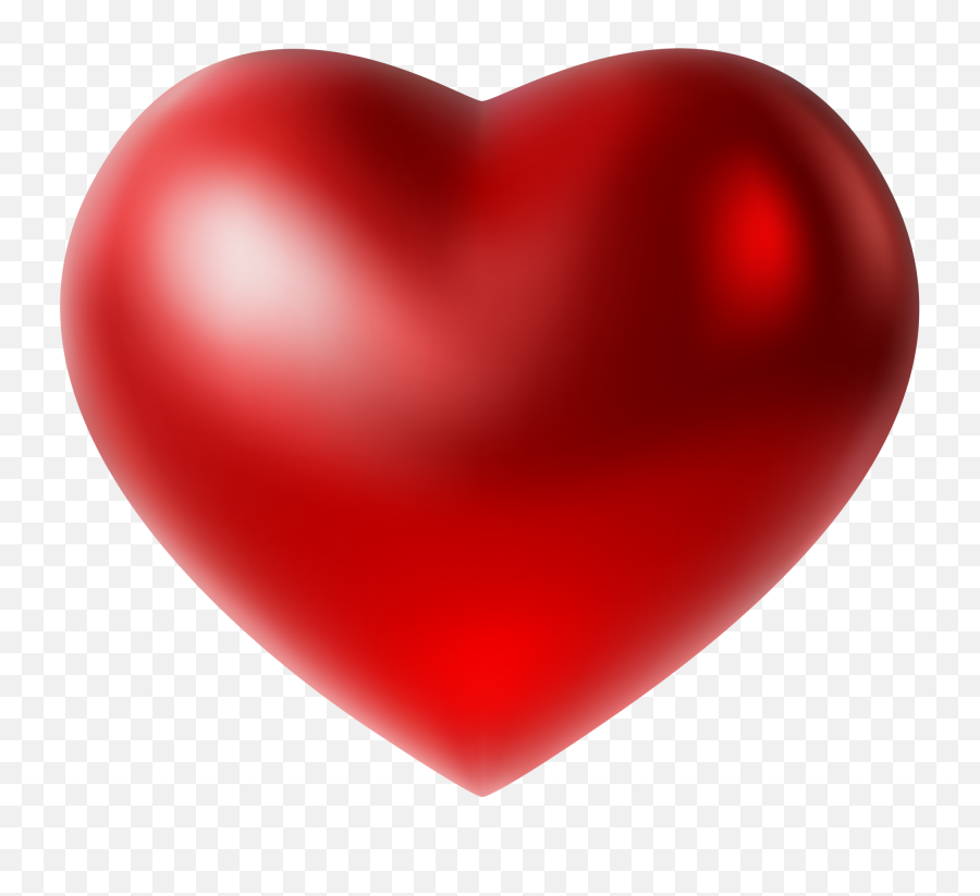 Free Heart Png 4 Image - 3d Red Heart Png,Free Heart Png