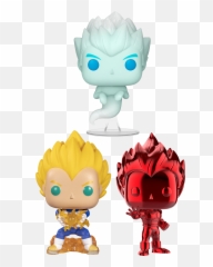 Dragon Ball Z Gotenks U0026 Final Flash Vegeta Funko Pop - Vegeta Funko Pop Png,Gotenks Png
