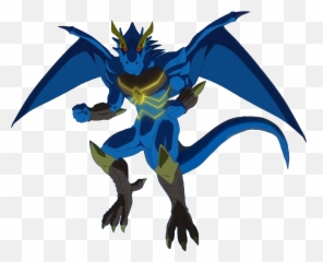 Blue Dragon Costum Render By 8492nd - Fur Affinity Dot Net Blue Dragon Anime Noi Png,Blue Dragon Png