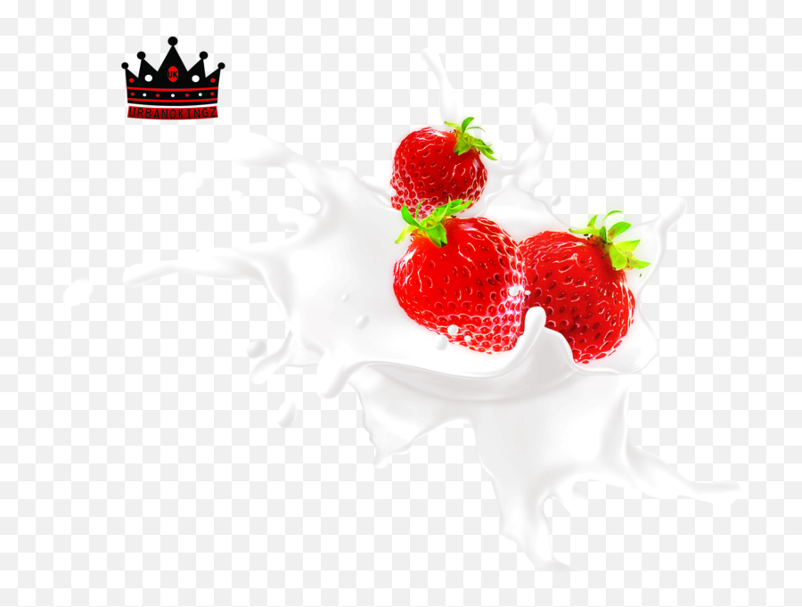 Strawberry Splash Png Image - Strawberry Yogurt Png,Transparent Strawberry