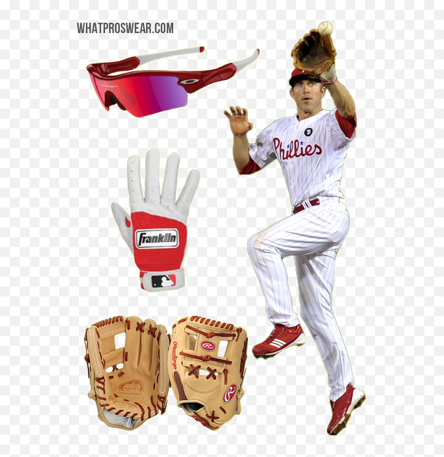 What Pros Wear The Pro Wears Chase Utley Glove - Chase Utley Batting Gloves Png,Bryce Harper Png