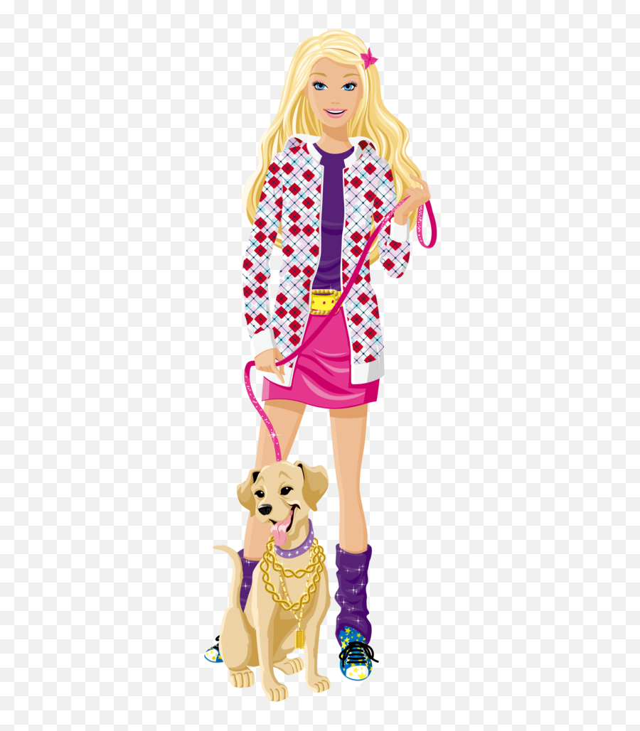 Barbie And Ken Clipart - Illustration Barbie Png,Barbie Doll Png