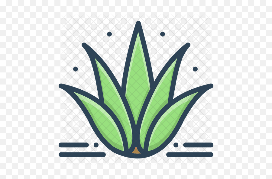 Agave Icon Of Colored Outline Style - Agave Vector Png,Agave Png