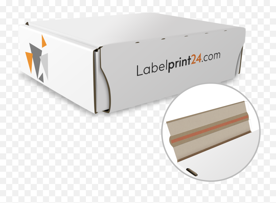 Folding Carton With Adhesive Strips - Box Png,Cardboard Png