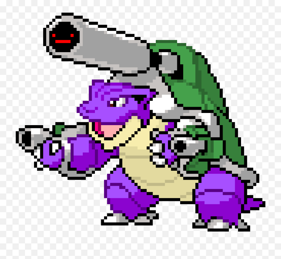 Blastoise Pixel Art Maker - Mega Blastoise Pixel Art Png,Blastoise Png