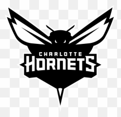 Download Charlotte Hornets 2 Logo Black - Charlotte Hornets Png Logo,Hornets Logo Png