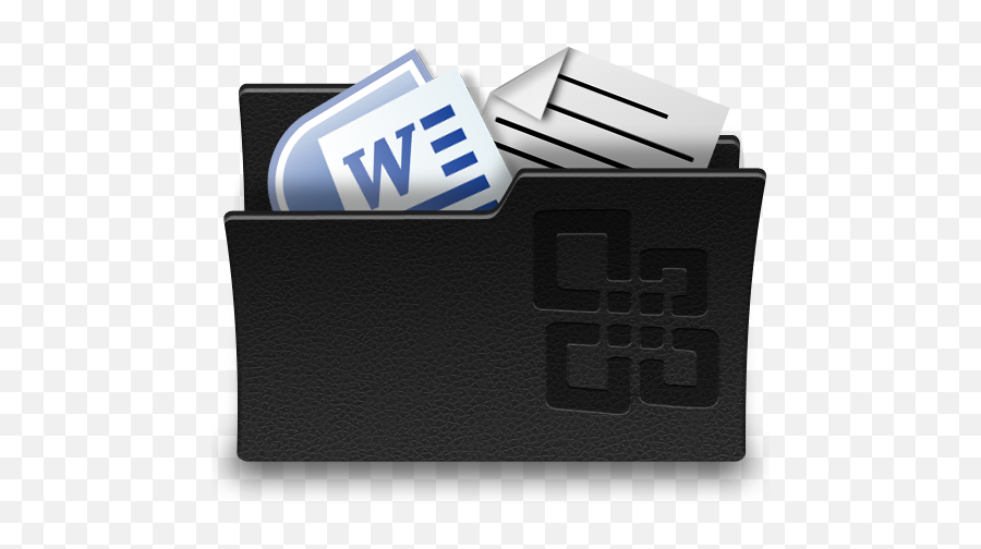 Folder Office Icon - Microsoft Word 2007 Png,Office Icon Png