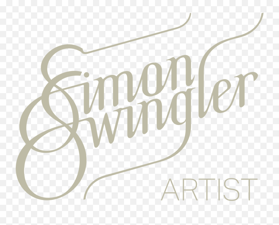 Simon Swingler - Contemporary Artist Calligraphy Png,Trihard Png