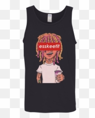 Lil Pump Hair Png - Lil Pump Esskeetit T Shirt Premium Gift Esskeetit Lil Pump Png,Lil Pump Png