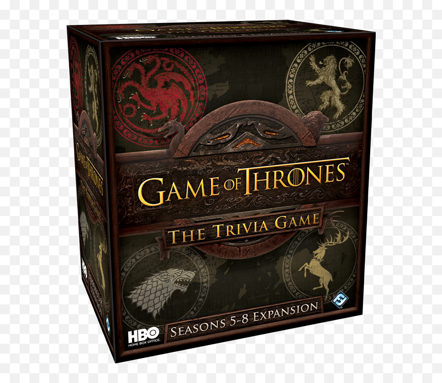 Game Of Thrones The Trivia Seasons 5 - 8 Expansion Game Of Thrones Season 5 8 Trivia Expansion Png,Game Of Thrones Transparent