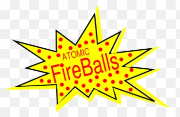 Atomic Fireball Logo Clip Art - vector clip art Fireballs png