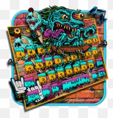 Amazoncom Skate Graffiti Keyboard Theme Appstore For Android - Clip Art Png,Grafiti Png