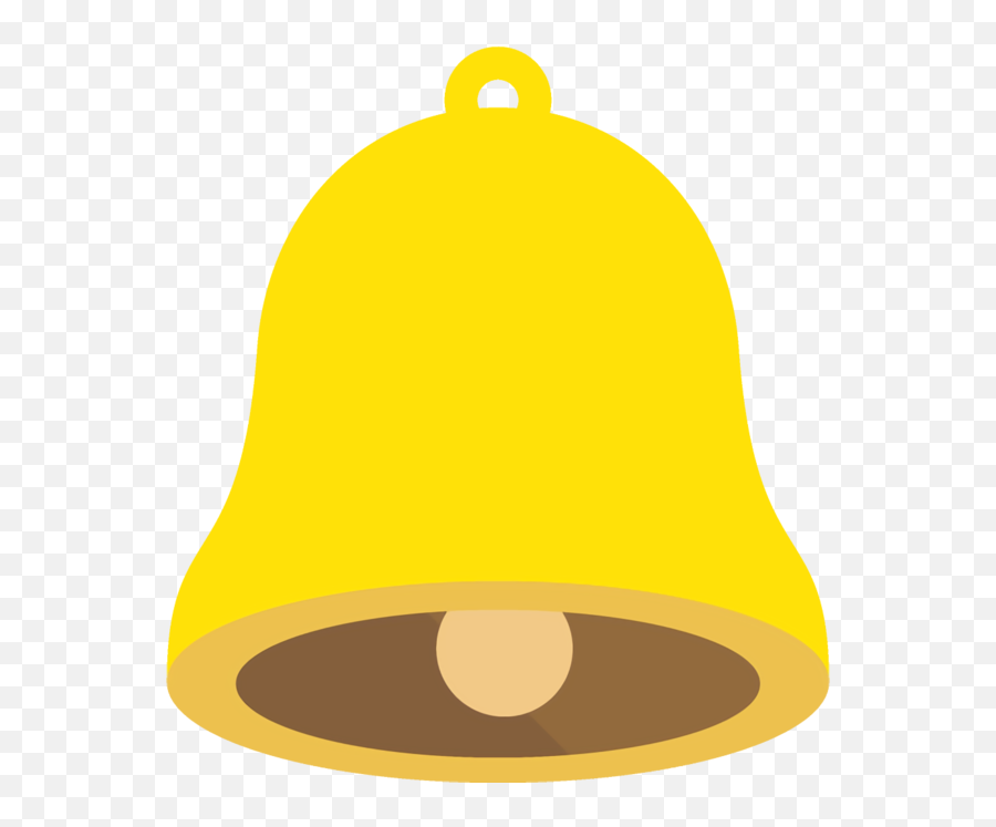 Christmas Bell Yellow Cap For Jingle Bells - Clip Art Png,Christmas Bell Png