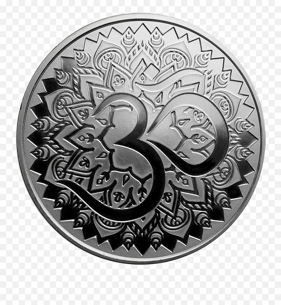 2017 Aum 1oz Silver Shield Round Coins For Sale - Coin Png,Silver Shield Png