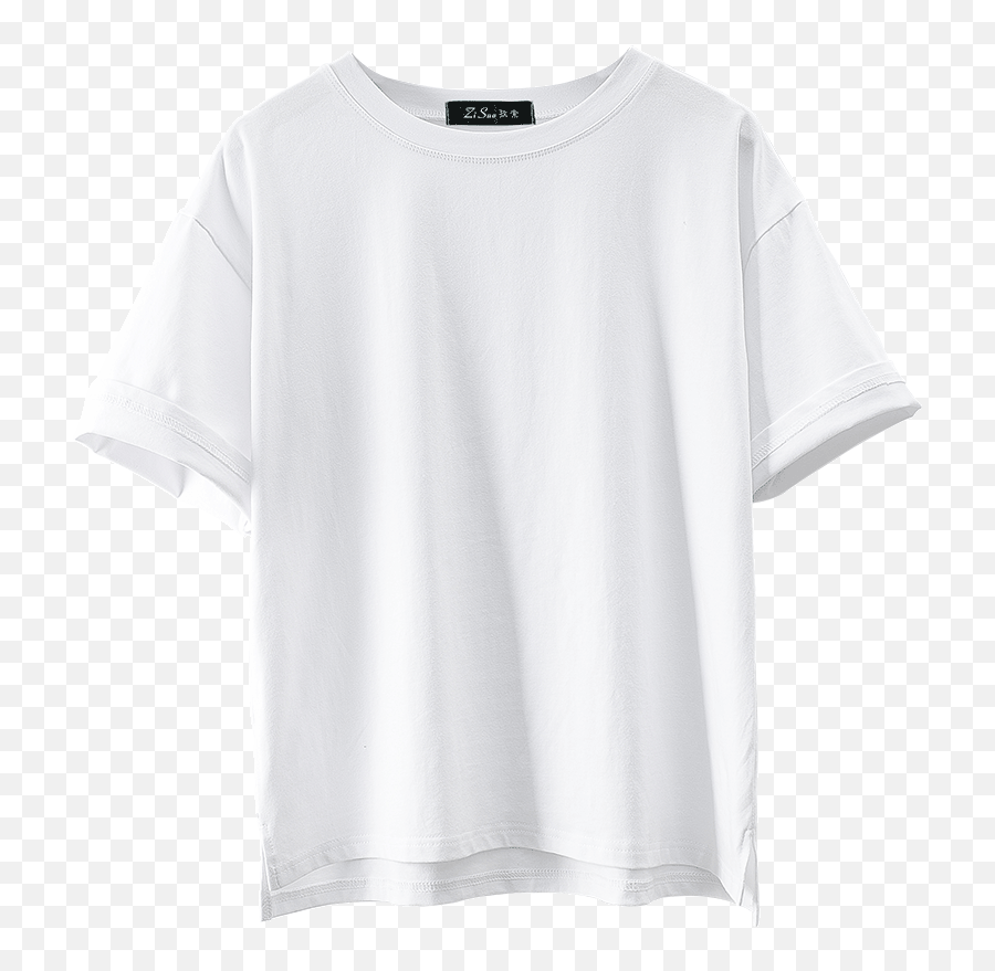 2019 Spring And Summer Loose Solid Color T Shirt Simple - Simple White T Shirt Png,White Shirt Png