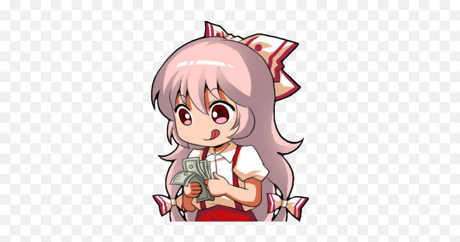 Download Tfw No Gf But I Have Money So Who Cares Discord - Anime Girl Emoji Png,No Emoji Png