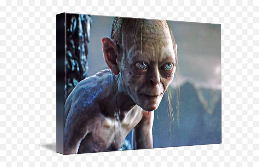 Gollum By Allan Carrano - Human Png,Gollum Png