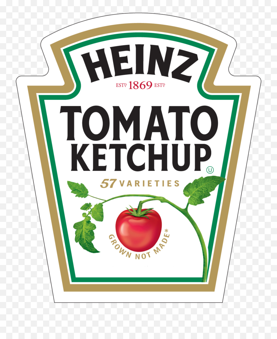 Heinz Ketchup - The Highest Quality Zacku0027s Portfolio Printable Heinz Ketchup Label Png,Ketchup Transparent