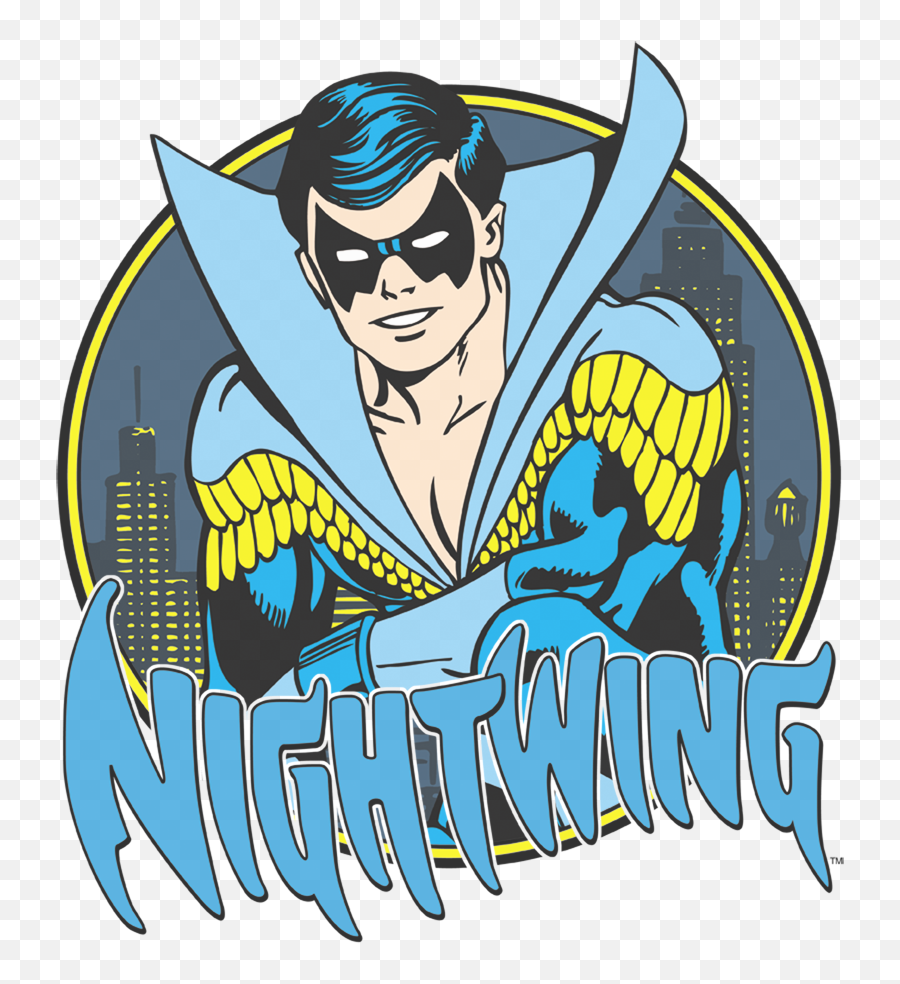 Dc Comics Nightwing Youth T - Shirt Ages 812 Sons Of Gotham Disco Nightwing T Shirt Png,Nightwing Png