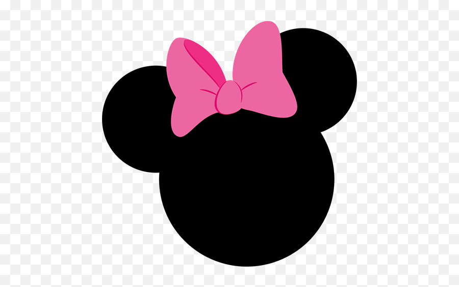 Mickey Silhouette Mouse Minnie Free Hq - Orejas De Minnie Mouse Png,Mickey ...