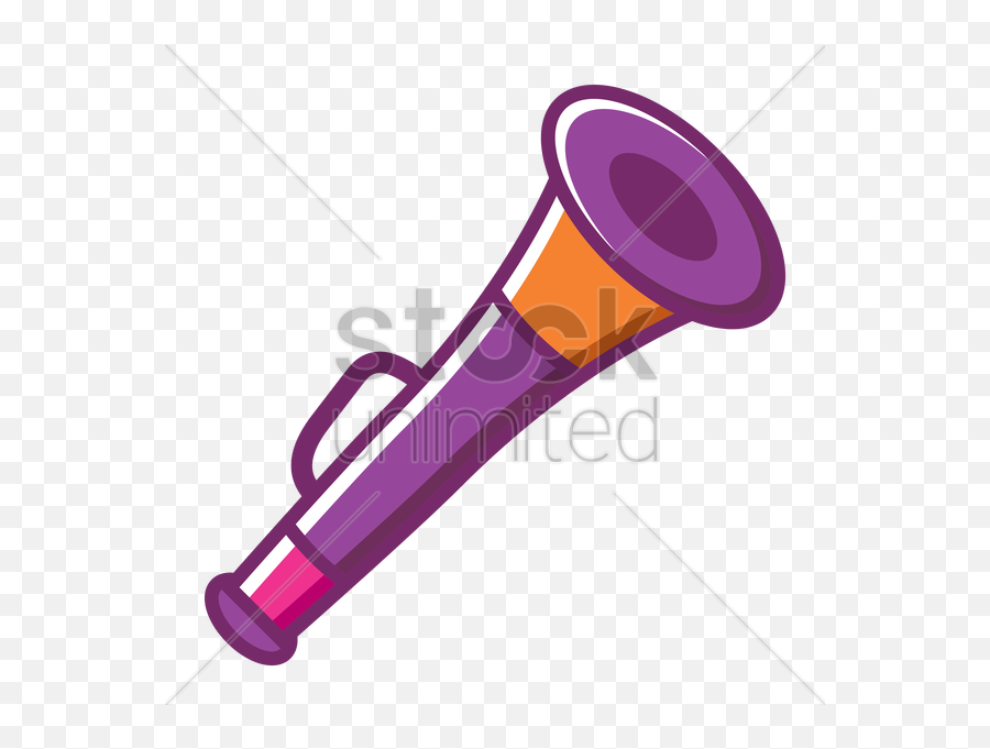 Party Horn Vector Graphic Clipart - Vuvuzela Png,Party Horn Png