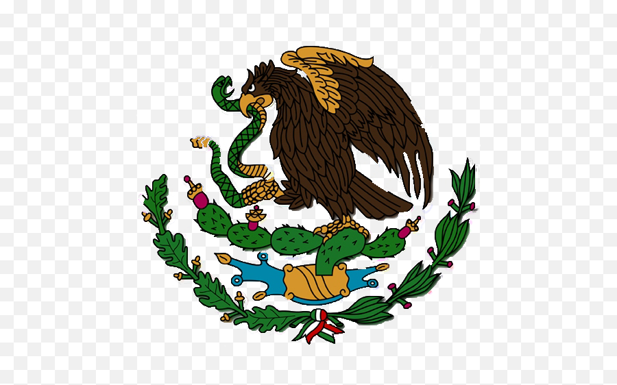 Mexican Flag Eagle Png Download - Mexican Flag Eagle Transparent,Mexican Png