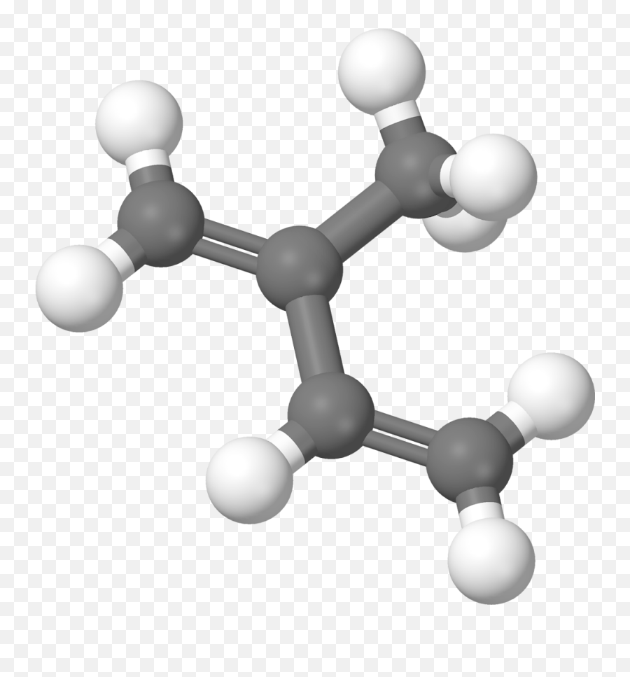 Download Hd Isoprene 3d Balls B - Molecule Transparent Png Chemical Compound Clipart,Barry B Benson Png