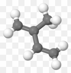 Download Hd Isoprene 3d Balls - Molecule Transparent PNG Chemical Compound Clipart