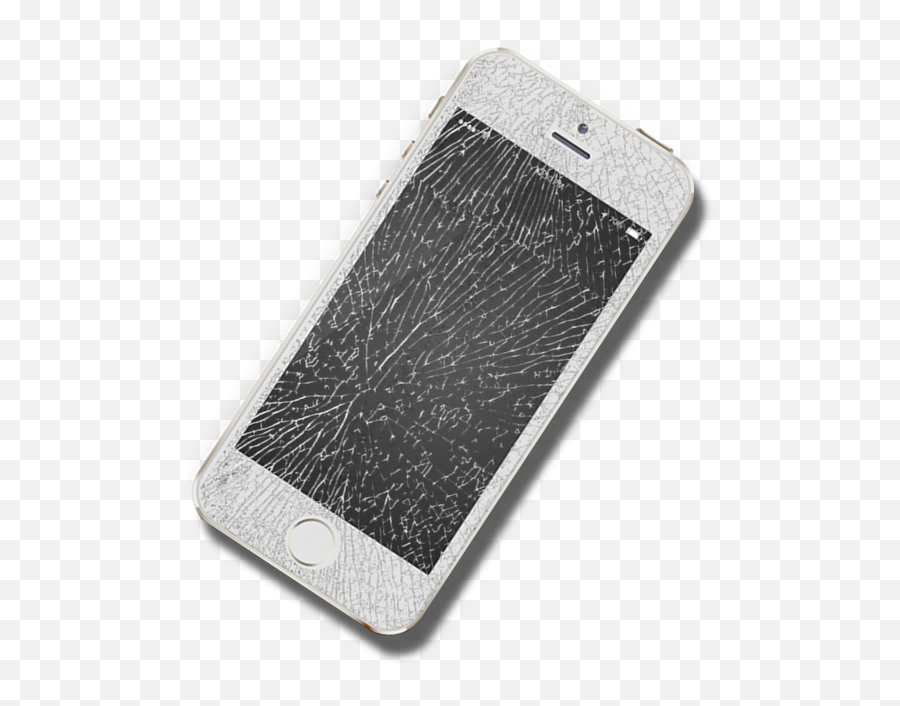 Iphone 6 Cracked Screen Png - Cracked Iphone 8 Screen,Cracked Glass Transparent Png